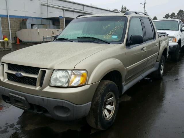 1FMZU77E51UB32344 - 2001 FORD EXPLORER S BEIGE photo 2