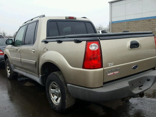 1FMZU77E51UB32344 - 2001 FORD EXPLORER S BEIGE photo 3