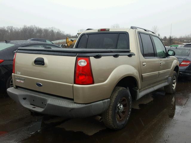 1FMZU77E51UB32344 - 2001 FORD EXPLORER S BEIGE photo 4