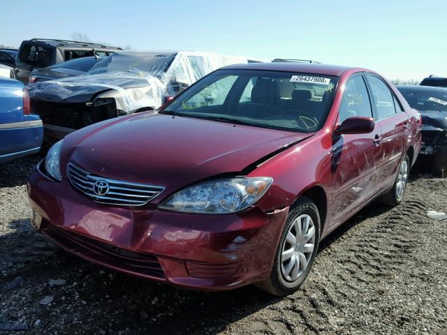 4T1BE32K96U154228 - 2006 TOYOTA CAMRY LE MAROON photo 2