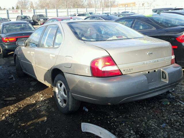 1N4DL01D91C192518 - 2001 NISSAN ALTIMA XE BEIGE photo 3