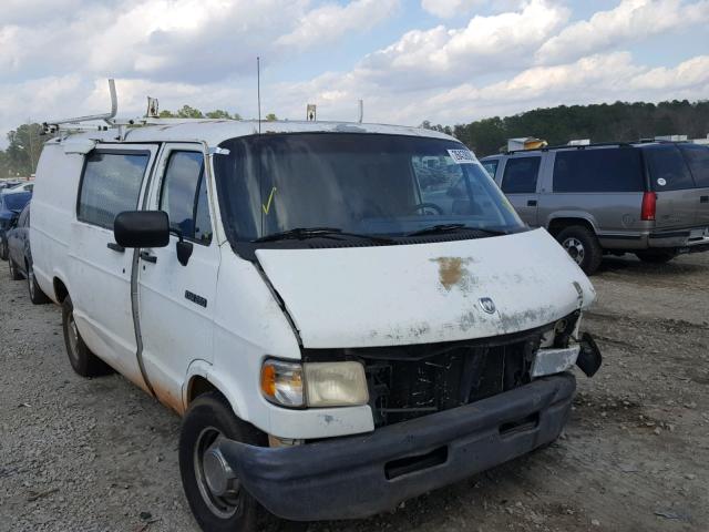 2B7HB21Y4RK184190 - 1994 DODGE RAM VAN B2 WHITE photo 1