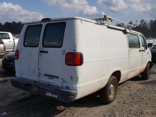 2B7HB21Y4RK184190 - 1994 DODGE RAM VAN B2 WHITE photo 4