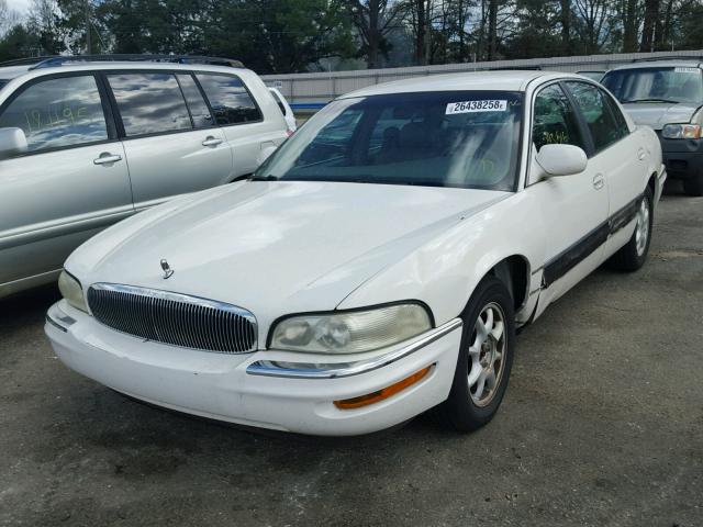 1G4CW54K114266928 - 2001 BUICK PARK AVENU WHITE photo 2