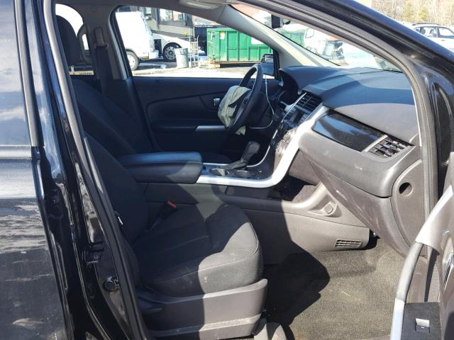 2FMDK4GC8DBA05689 - 2013 FORD EDGE SE BLACK photo 5