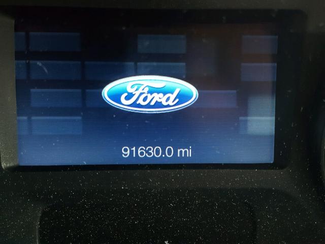 2FMDK4GC8DBA05689 - 2013 FORD EDGE SE BLACK photo 8