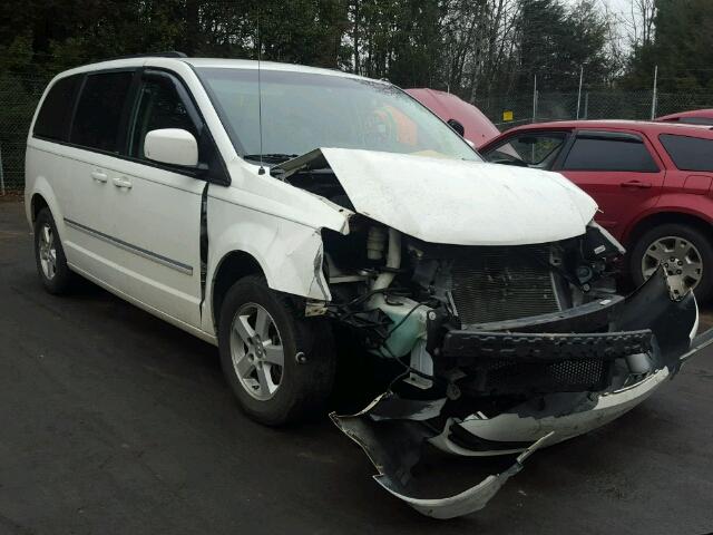 2D8HN54129R520256 - 2009 DODGE GRAND CARA WHITE photo 1