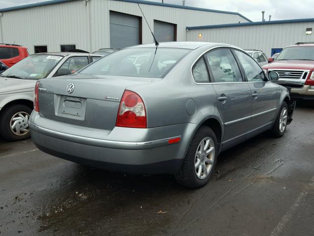 WVWPD63B74P326474 - 2004 VOLKSWAGEN PASSAT GLS GRAY photo 4