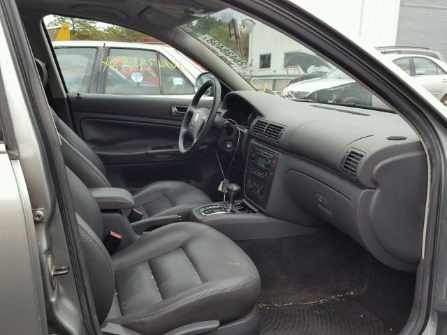 WVWPD63B74P326474 - 2004 VOLKSWAGEN PASSAT GLS GRAY photo 5