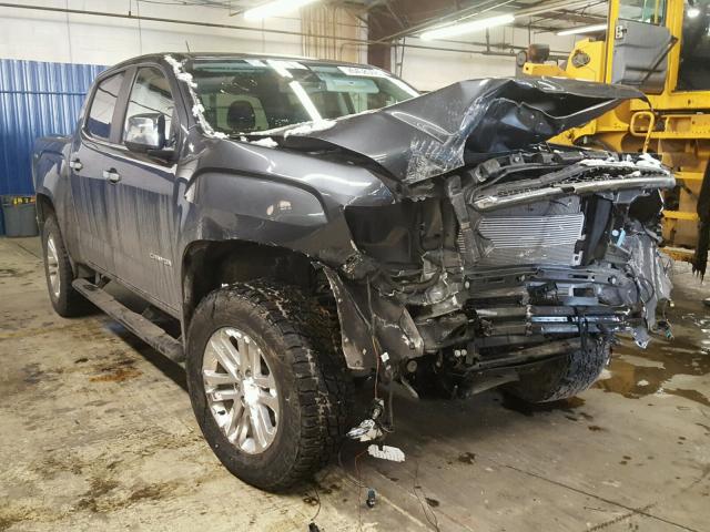 1GTG6DE36G1156250 - 2016 GMC CANYON SLT GRAY photo 1