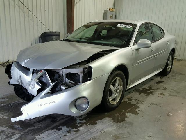 2G2WP522941202027 - 2004 PONTIAC GRAND PRIX SILVER photo 2