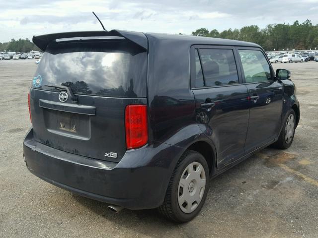 JTLKE50E481016604 - 2008 TOYOTA SCION 黑色 照片 4