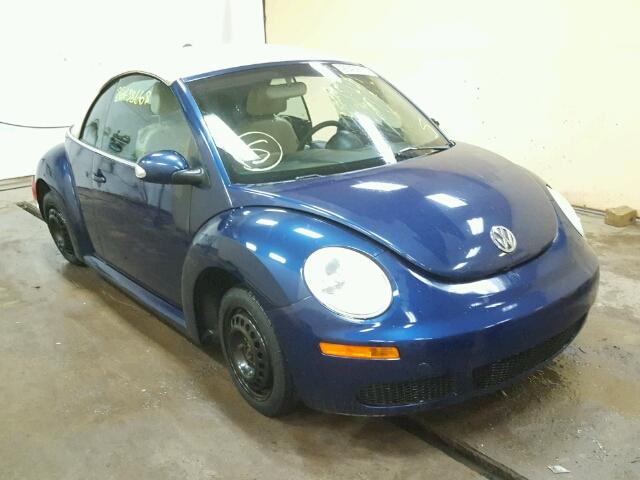 3VWRF31Y56M306495 - 2006 VOLKSWAGEN NEW BEETLE BLUE photo 1