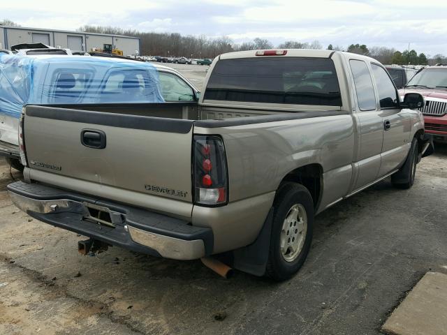 2GCEC19T821105795 - 2002 CHEVROLET SILVERADO TAN photo 4