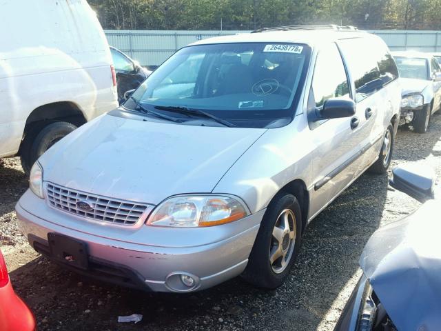 2FMZA51422BB32841 - 2002 FORD WINDSTAR L SILVER photo 2