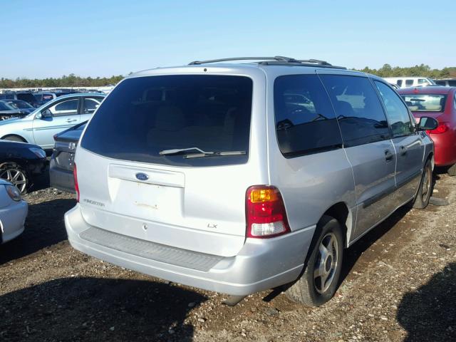 2FMZA51422BB32841 - 2002 FORD WINDSTAR L SILVER photo 4