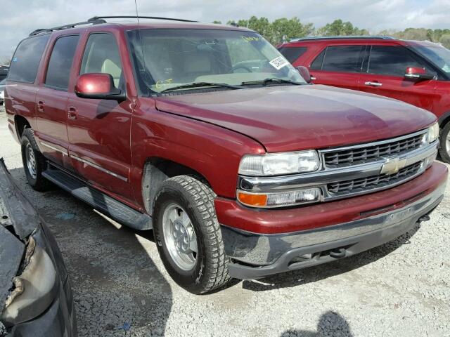 1GNEC16Z82J291604 - 2002 CHEVROLET SUBURBAN C MAROON photo 1