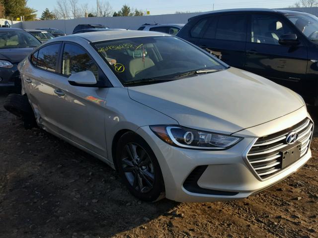 5NPD84LF8HH010632 - 2017 HYUNDAI ELANTRA SE BEIGE photo 1