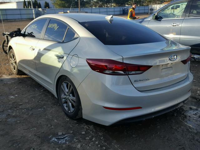 5NPD84LF8HH010632 - 2017 HYUNDAI ELANTRA SE BEIGE photo 3