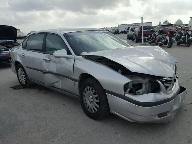 2G1WF52E739138961 - 2003 CHEVROLET IMPALA SILVER photo 1