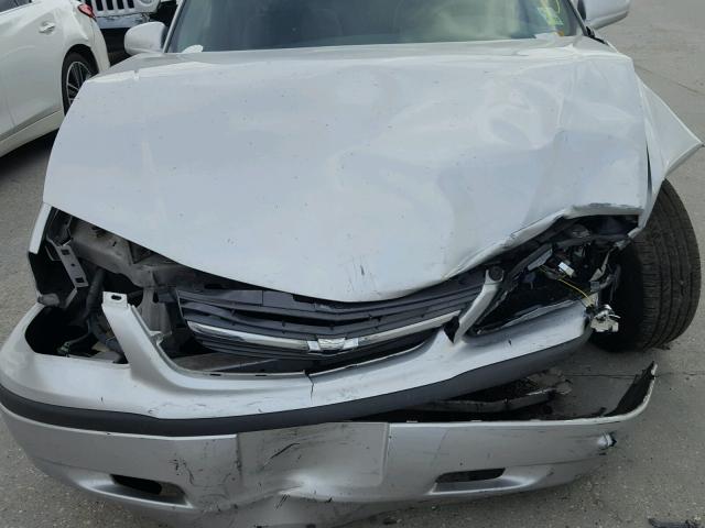 2G1WF52E739138961 - 2003 CHEVROLET IMPALA SILVER photo 7