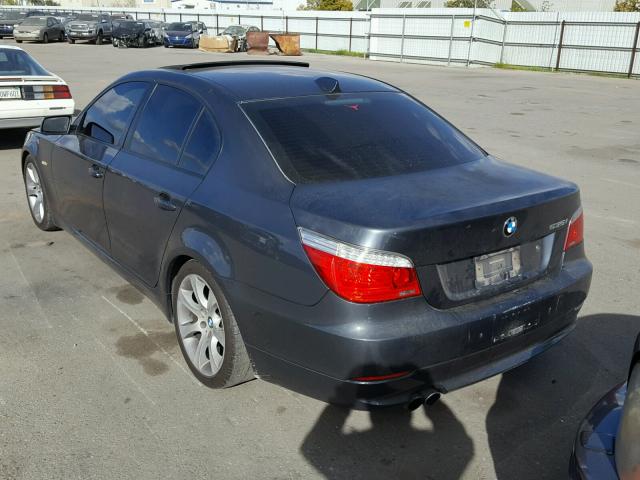 WBANW13548CN56806 - 2008 BMW 535 I GRAY photo 3