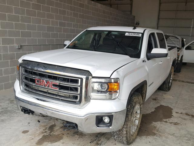 3GTU2UEC3EG506978 - 2014 GMC SIERRA K15 WHITE photo 2