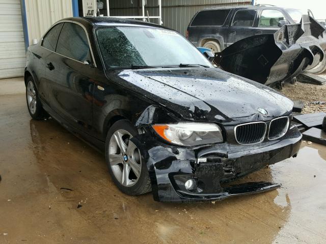 WBAUP7C55DVP25015 - 2013 BMW 128 I BLACK photo 1