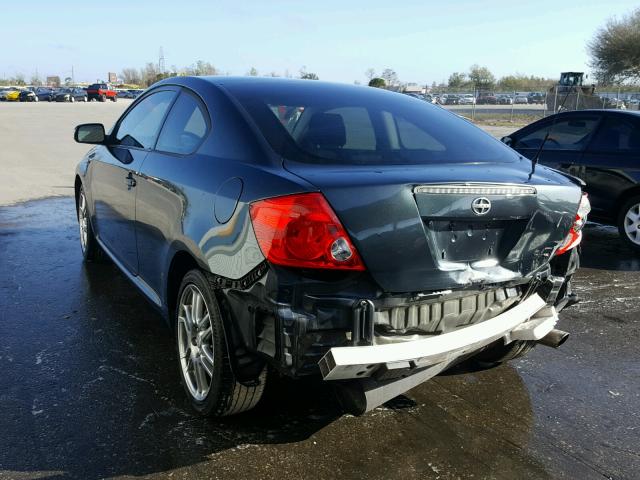 JTKDE177970187222 - 2007 TOYOTA SCION TC GRAY photo 3