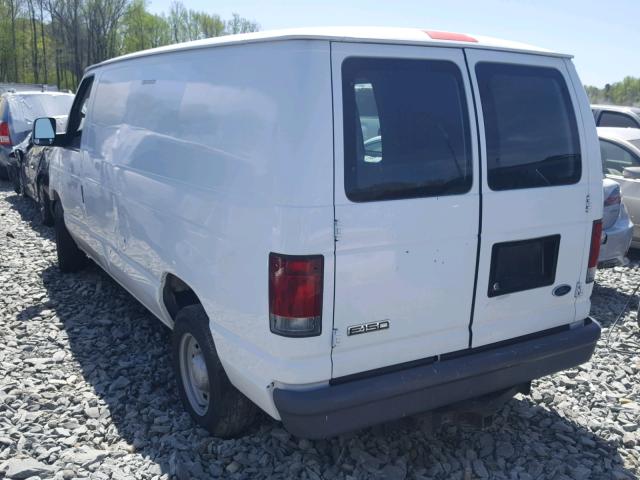 1FTRE14W06DB39009 - 2006 FORD ECONOLINE WHITE photo 3