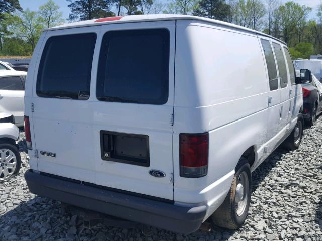 1FTRE14W06DB39009 - 2006 FORD ECONOLINE WHITE photo 4