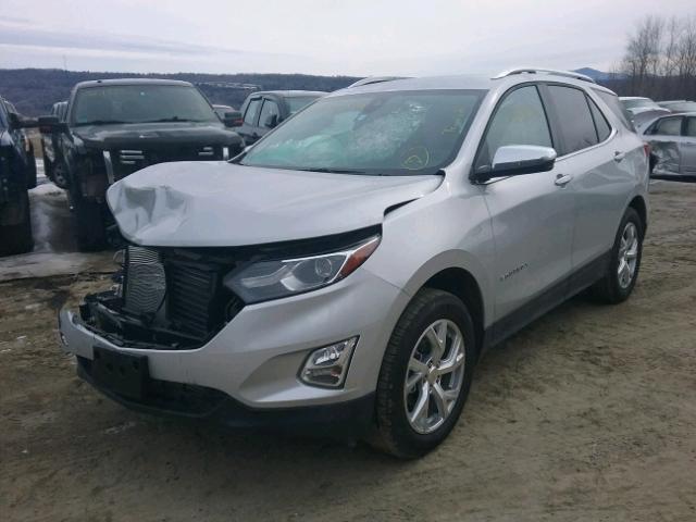 2GNAXVEVXJ6220442 - 2018 CHEVROLET EQUINOX PR SILVER photo 2