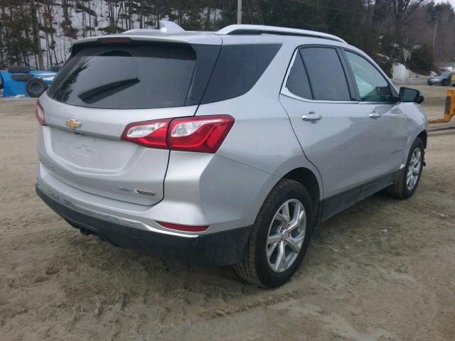 2GNAXVEVXJ6220442 - 2018 CHEVROLET EQUINOX PR SILVER photo 4