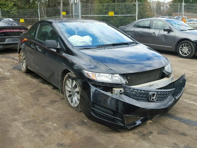 2HGFG1B90AH533584 - 2010 HONDA CIVIC EXL BLACK photo 1