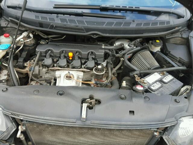 2HGFG1B90AH533584 - 2010 HONDA CIVIC EXL BLACK photo 7