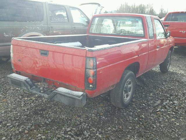 1N6SD16S9PC401693 - 1993 NISSAN TRUCK KING RED photo 4