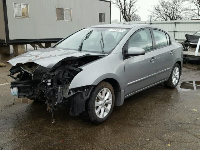 3N1AB6AP0BL682044 - 2011 NISSAN SENTRA 2.0 GRAY photo 2