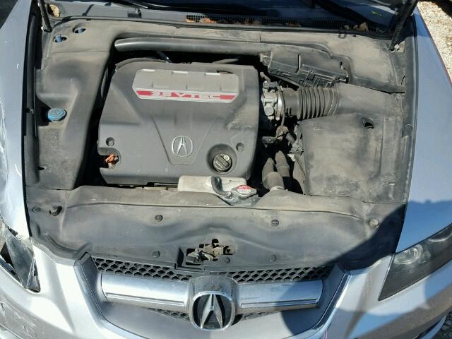 19UUA765X8A019897 - 2008 ACURA TL TYPE S SILVER photo 7