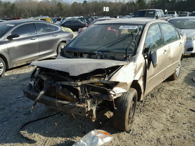 2T1BR32E76C650905 - 2006 TOYOTA COROLLA CE GOLD photo 2