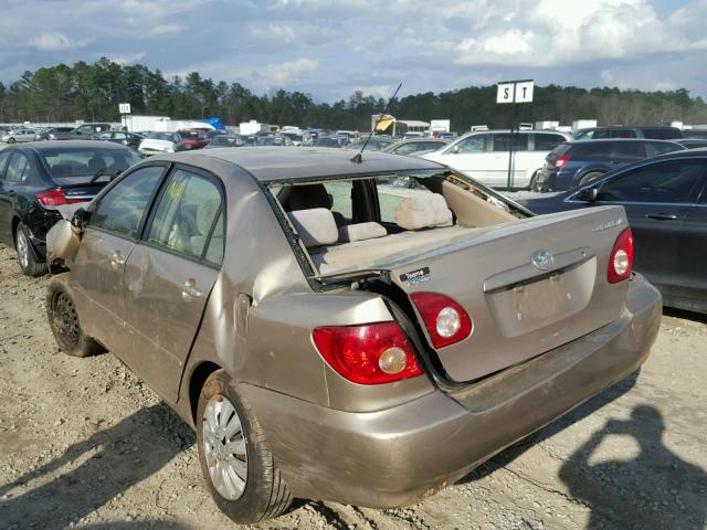 2T1BR32E76C650905 - 2006 TOYOTA COROLLA CE GOLD photo 3