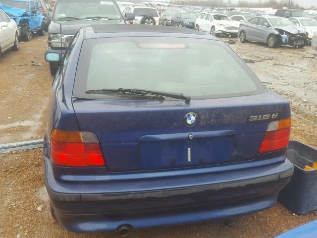 WBACG7324WKC30233 - 1998 BMW 318 TI BLUE photo 9