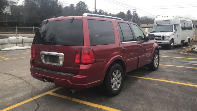 5LMFU285X5LJ01717 - 2005 LINCOLN NAVIGATOR RED photo 4
