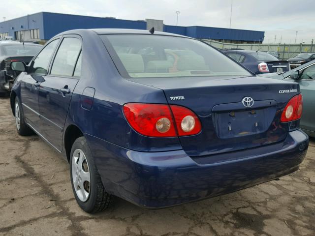 1NXBR32E56Z599841 - 2006 TOYOTA COROLLA CE BLUE photo 3