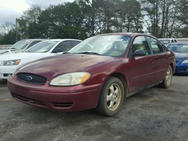 1FAFP53265A212747 - 2005 FORD TAURUS SE MAROON photo 2