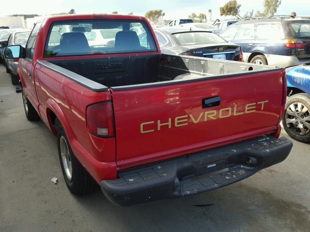 1GCCS1450YK275676 - 2000 CHEVROLET S TRUCK S1 RED photo 3