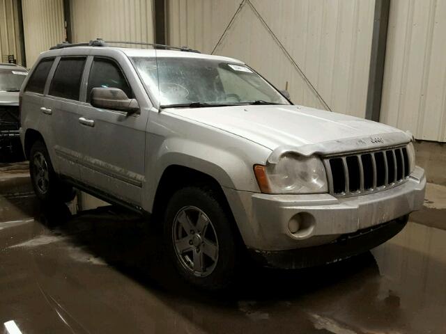 1J4HR58205C550133 - 2005 JEEP GRAND CHER SILVER photo 1