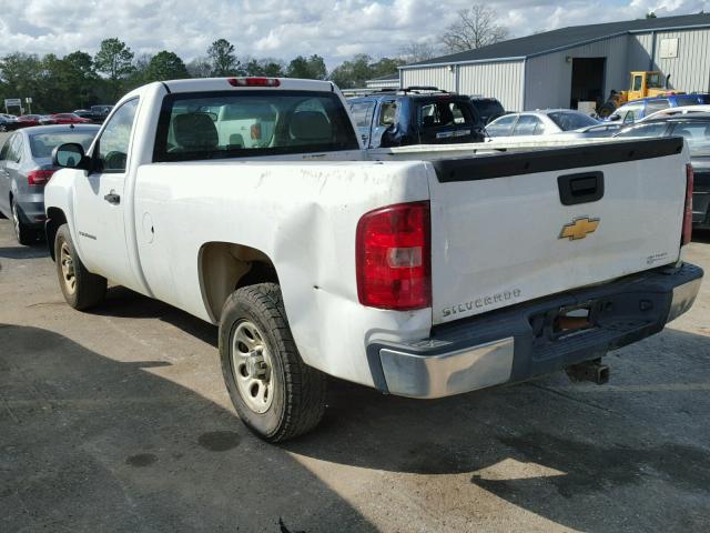 1GCEC14J69Z165386 - 2009 CHEVROLET SILVERADO WHITE photo 3