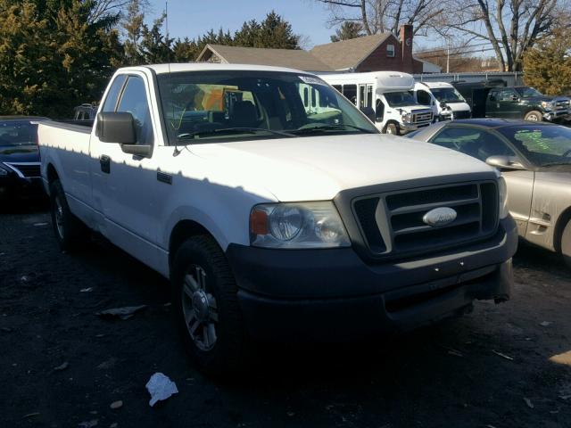 1FTRF12228KD10516 - 2008 FORD F150 WHITE photo 1