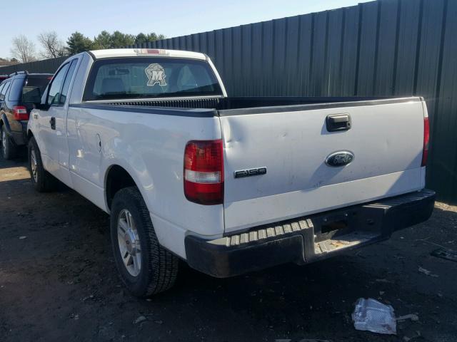 1FTRF12228KD10516 - 2008 FORD F150 WHITE photo 3