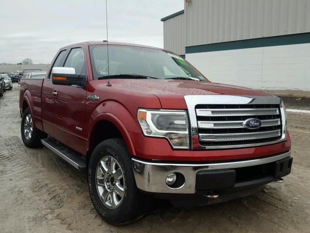 1FTFX1ET4DKD46075 - 2013 FORD F150 SUPER RED photo 1